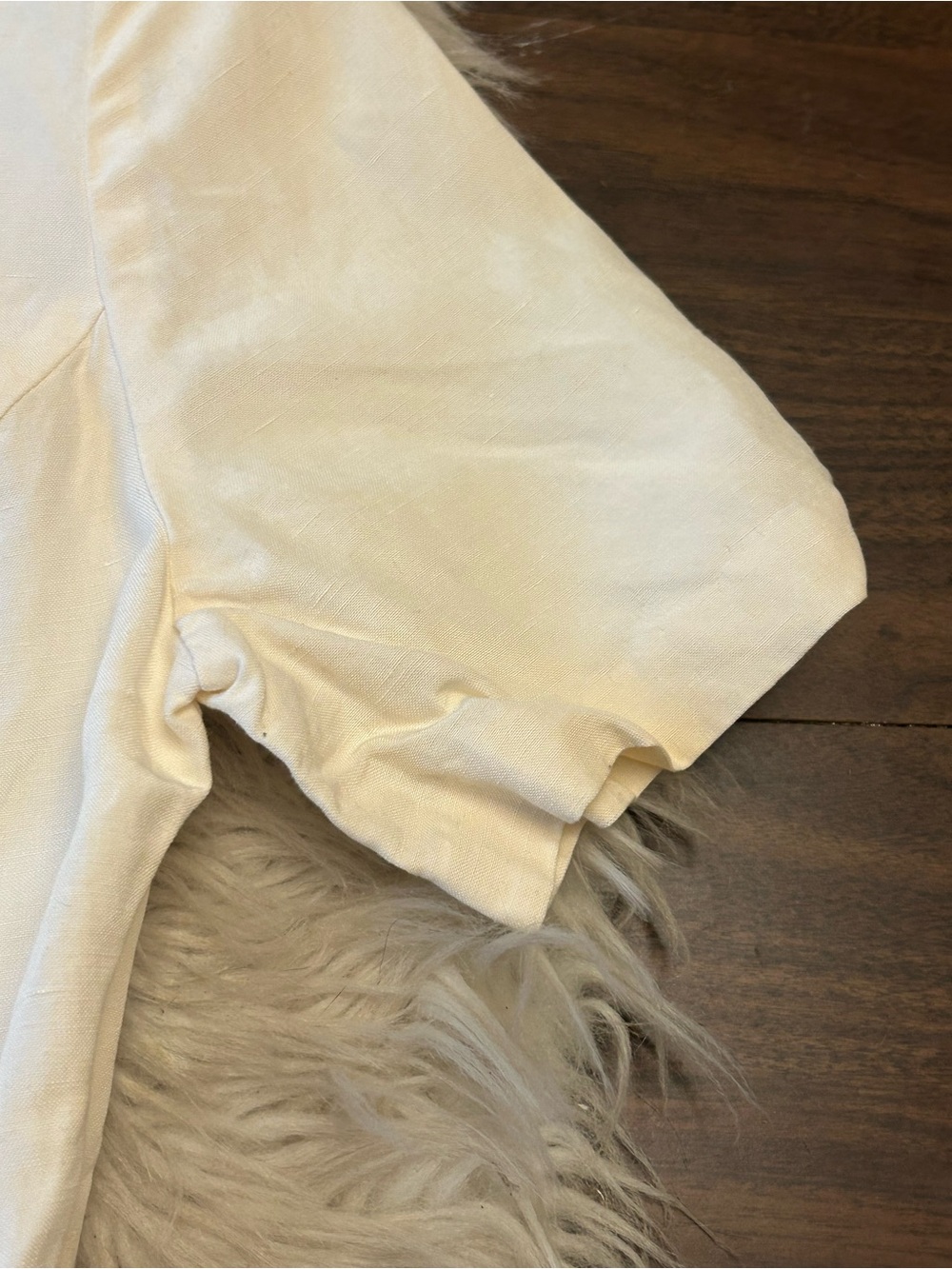 LAURA ASHLEY Vintage Silk Linen Blend Dress - Picture 4 of 11